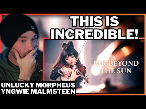 Metal Vocalist Reacts - Unlucky Morpheus - Yngwie Malmsteen - Far Beyond The Sun (Violin Cover)