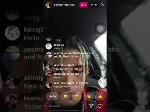 Skinnyfromthe9, on his new tattoos LOVE BLAST❤️💥