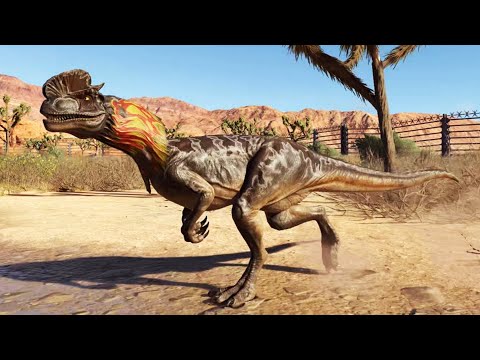 Jurassic World Evolution 3 - Dilophosaurus Gameplay (PS5 UHD) [4K30FPS]