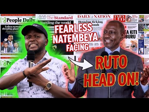 FEARLESS GEORGE NATEMBEYA FACE RUTO HEAD ON IN WESTERN NGATHÌTI 9/1/2026