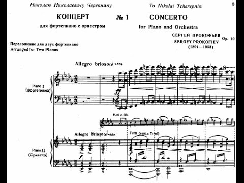 Prokofiev Piano Concerto No. 1 in D-flat Major, Op. 10 (Kissin)