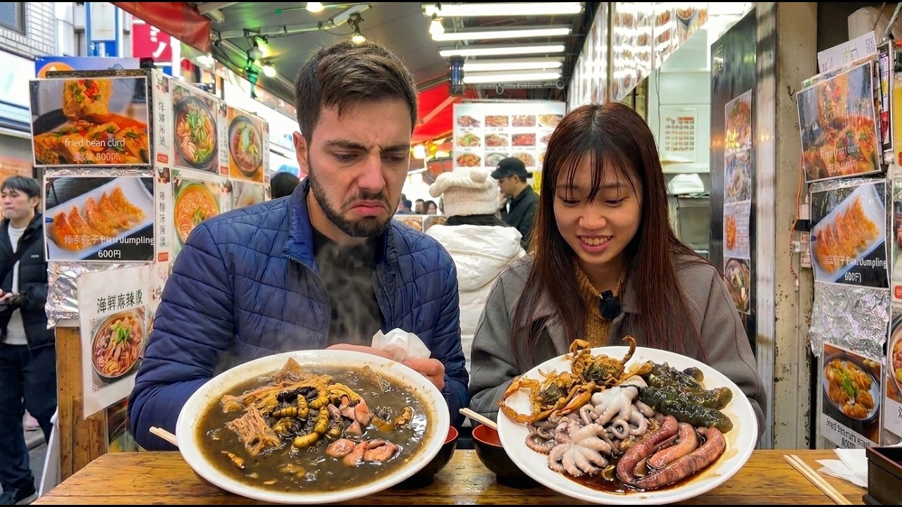 Probé BICHOS en el mercado más asqueroso de Tokio 🤢
