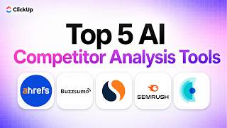 5 Best AI Tools for Competitor Analysis and Market Research