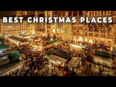 BEST Places to Visit at CHRISTMAS | 12 MAGICAL Destinations Around the WORLD | 4K Travel Documentary