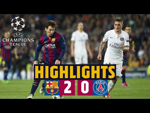 🔙⚽HIGHLIGHTS | Barça - PSG (2-0) Champions League quarter-final second leg 2014/15