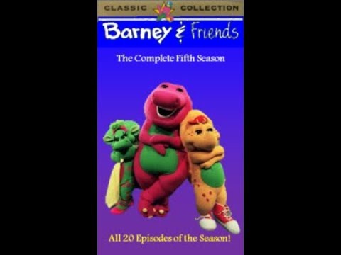 Barney & Friends: The Complete Fifth Season 1998 VHS (Tape 2) (FAKE)
