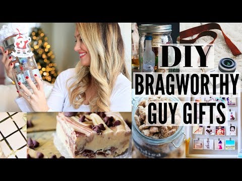 10 DIY Christmas Gift Ideas For Boyfriend/Husband They Really Want Myka Stauffer Video