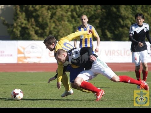 12.04.14 Jurijs Zigaevs scores goal vs FK Liepaja _(video sportacentrs.com)