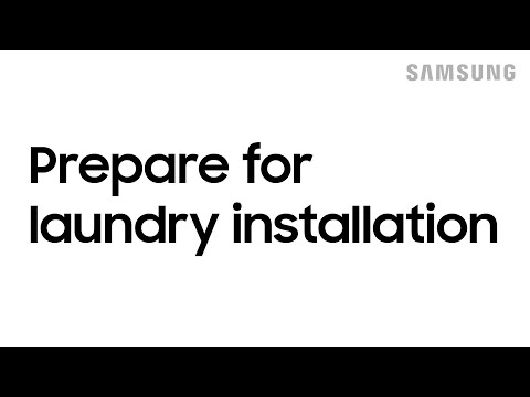 THINGS TO DO BEFORE INSTALLING A NEW WASHER AND DRYER | SAMSUNG US image 1