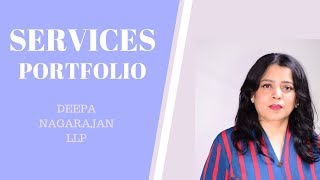 Our Services Portfolio | More About Deepa Nagarajan LLP