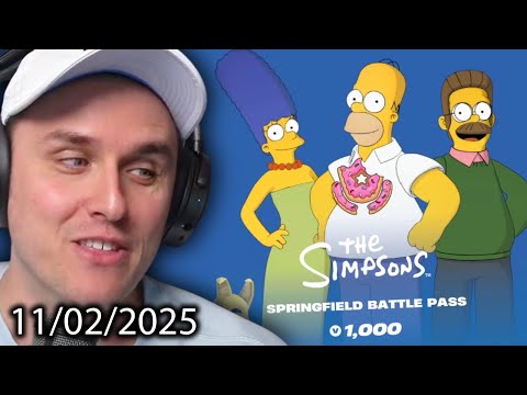 Coney Plays Fortnite Because Of The Simpsons (11/02/25)