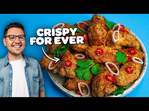 These Thai Chicken Wings Stay Crispy For Hours!