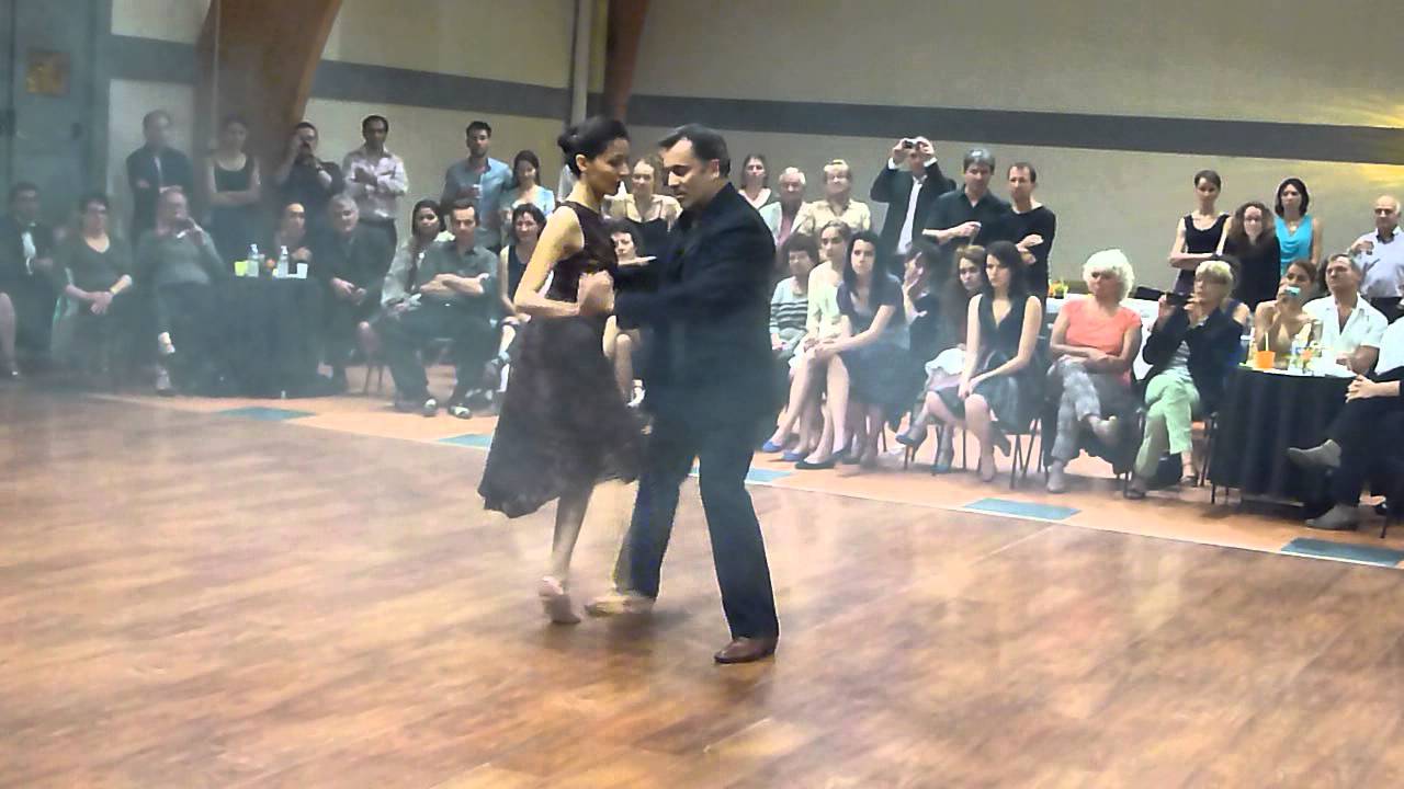 Victoria Vieyra & Mikaël Cadiou à "La Grande Milonga" 2013 de Tango A Vivre Limoges