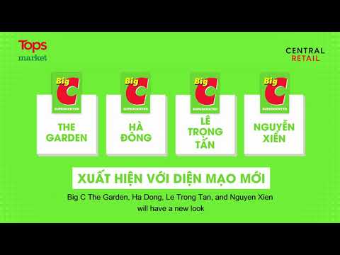 Tops Market - Diện mạo mới của chuỗi siêu thị tại miền Bắc