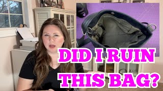 ⁉️ DID I RUIN THIS PURSE?! ⁉️ ✨ Bag Glow-Up! How I Made My Purse Perfect for ME! 🖤🔄