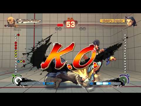 Random SSF4 fight 9: Gouken vs Rose