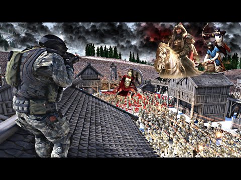 THE LAST LINE OF DEFENSE BEFORE WINTERFELL IS BEING ATTACKED - Epic Battle Simulator 2 - UEBS 2