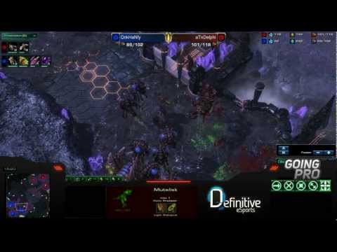 Going PRO #17 - Qnk.HaNfy vs aTn.Delphi (ZvZ)