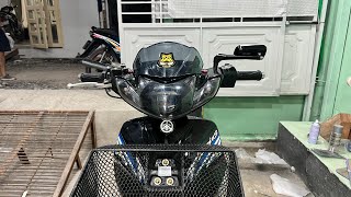 Sirius RC độ bi cầu B11 55w Full Black Siêu Tối Giản Test Sáng Kinh Khủng tại T23Shop Cần Thơ