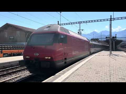 IC81 nach Romanshorn Abfahrt in Spiez