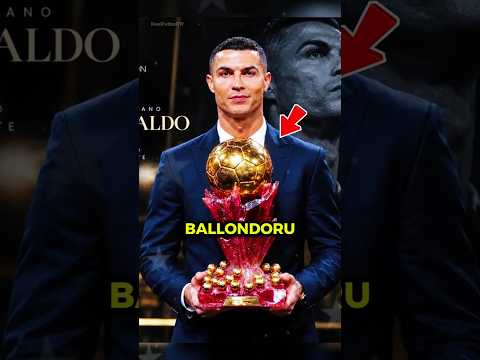 Ronaldo'nun B.O.A.T Ballond'Or ödülü verilmeyecek 🤔 #futbol