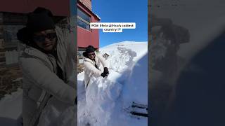 Life in Africa’s coldest country -10 degrees | Lesotho 🇱🇸