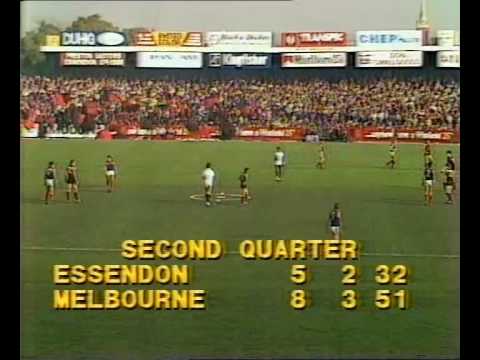 VFL R9 1983 - Essendon v Melbourne