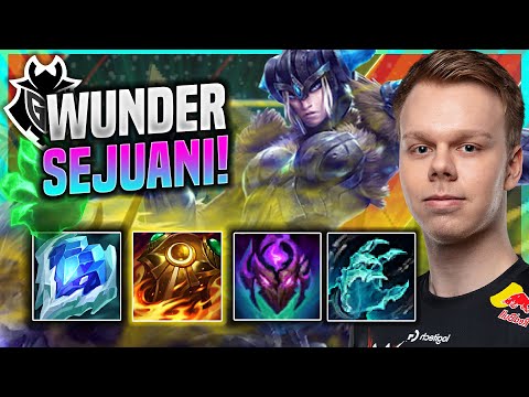 WUNDER CHILLING WITH SEJUANI TOP! - G2 Wunder Plays Sejuani TOP vs Urgot! | Patch 11.16