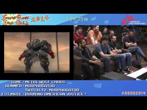 【爆笑】日本製ゲームに爆笑するアメリカ人:メタルウルフカオス metal wolf chaos【苦笑】