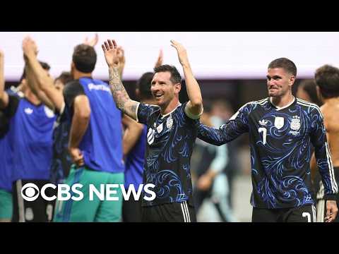 Argentina fans overjoyed as Messi lifts team to 2-1 World Cup victory over England
