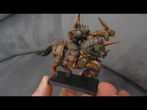 Painted Chaos Knights & Marauder Riders