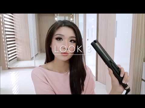 BaByliss 2165CE plaukų formavimo šukos Tekstūravimo žnyplės Šiltas Juoda, Rožinė 1,8 m video