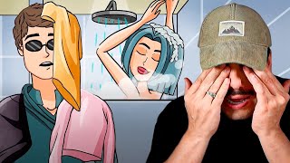 Esse cara fingia que era cego só pra ver muié tomando banho