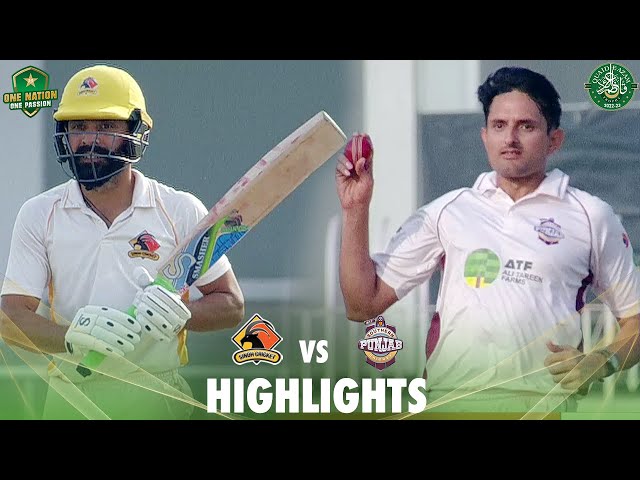 Full Highlights | Sindh vs ATF Southern Punjab | Day 3 | Quaid-e-Azam Trophy 2022-23 | PCB | MA2L