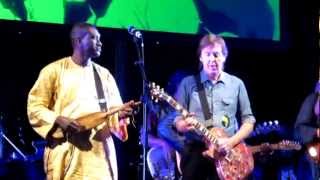 Paul McCartney with Africa Express - Goodnight Tonight - Africa Express London 08/09/2012