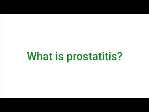 Eglonil és prosztatitis