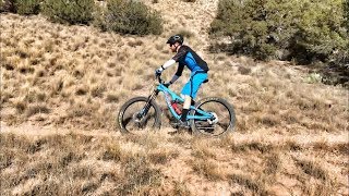 A few sections of singletrack in Placitas
