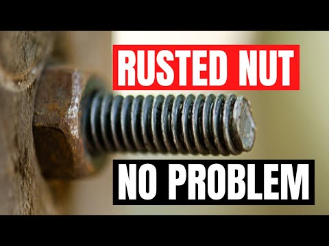 7 Techniques I used to Break Free a Rusted Nut and Bolt