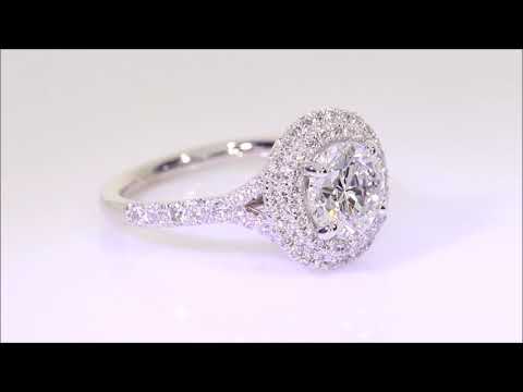 2.55 ctw Lab Grown Diamond Engagement Ring - Round Cut D SI3 | BigDiamondsUSA
