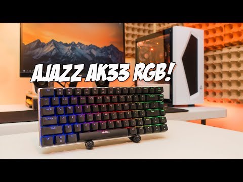 Ajazz AK33 RGB Mechanical Keyboard Review - Zorro Black Switch