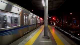 【激レア】雪の影響で品川３番線に留置されていた７５０３編成のUST！