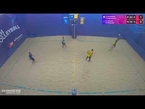 04:35 V. Avramenko / V. Kostromtsov - D. Safonov / M. Motuznyi 21.08.2022 | Winners Beach Volleyball
