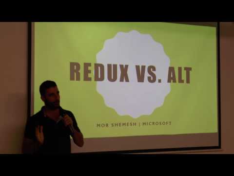React Israel Meetup #11 - 2nd talk: Using Alt (not Redux!) by Mor Shemesh