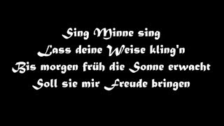 Oonagh und Santiano: Minne (mit lyrics)