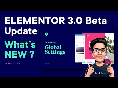 Elementor 3.0 Features Update 🔥 - Global Settings, Global Colors , Typography