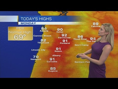 11pm Monday Evening Forecast KOIN 6 News May 22, 2017