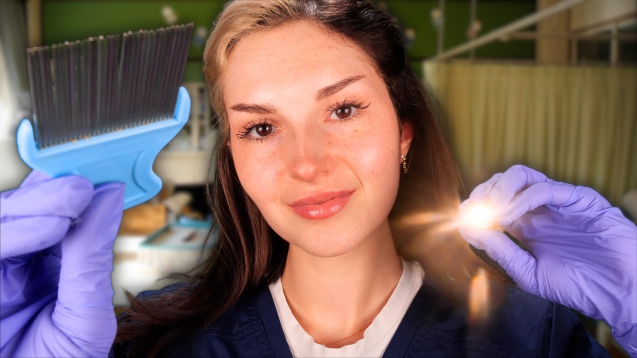 ASMR Detailed Lice Scalp Examination | Realistic Medical ASMR Roleplay