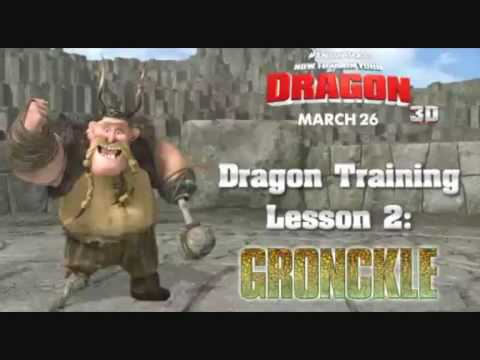 How to Train Your Dragon - Dragon Training - Fishlegs vs The Gronckle