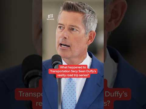 What happened to Transportation Secy Sean Duffy's reality road trip series?