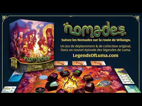Jeu de société NOMADES Les Légendes de Luma - Second Medium